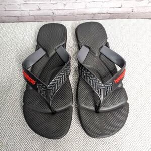 Havaianas Men's Power 2.0 Flip Flops BLACK - SIZE 45/46 (12/13 US MENS)